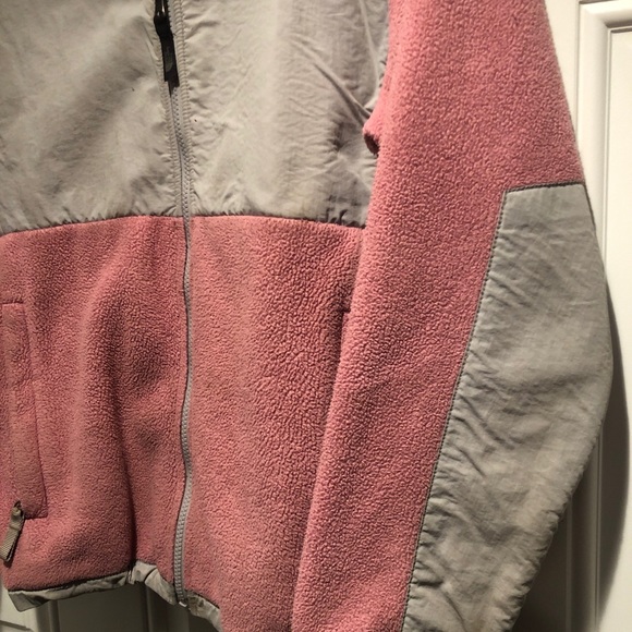 Pink The North Face Fleece Jacket - Picture 4 of 5